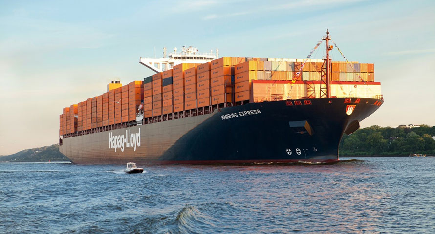 Hapag-Lloyd container ship